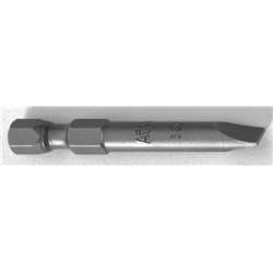 6F-8R Slotted Power Bit 1/4" Hex Drive