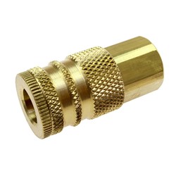 1/4" Industrial Coupler 1/4" FPT
