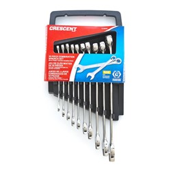 10 Pc SAE Combination Wrench Set