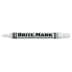 Brite-Mark White Valve Action Marker