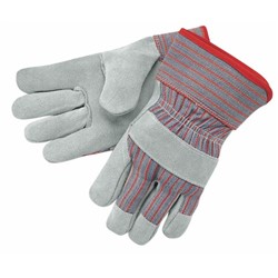 Leather Palm Safety Cuff Glove 2XL