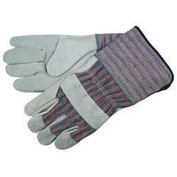 Leather Palm Gauntlet Glove XL