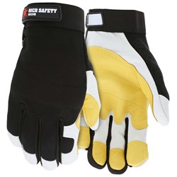 MCR Safety Goatskin Mechanics Glove L