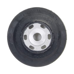 5" x 5/8-11 No-Nose Rubber Back-up Pad