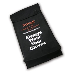 Novax® Nylon Glove Storage Bag 14" Black