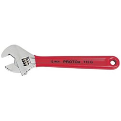 Cushion Grip Adjustable Wrench 10"