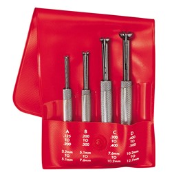 4 Pc Small Hole Gage Set in Case
