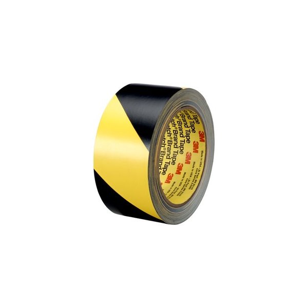 2 in x 36 yd 5.4 mil 3M 04585 Safety Stripe Tape 5702 Black/Yellow 