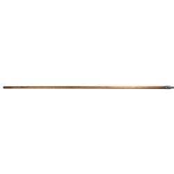 5' Metal Tip Wood Broom Handle