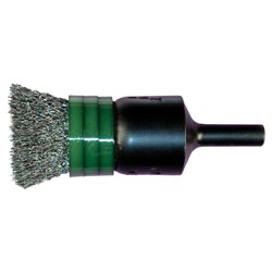 1" Banded Crimped Wire End Brush