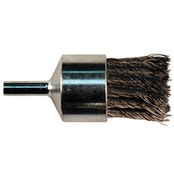 1" Knot Wire End Brush.014 Brass Wire