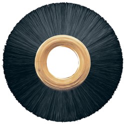 3" Nylon Filament Tube Ctr Wheel Brush