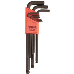 PBLX9M ProHold® Ball L-Wrench Set Long