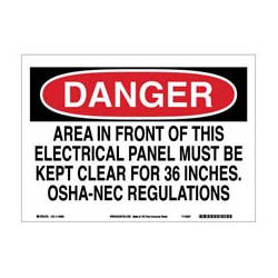 Eco Friendly Safety Sign