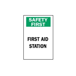 First Aid Sign and Signage