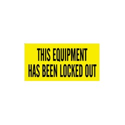 Lockout Tagout Sign