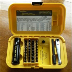 35 Pc Gunsmithing Kit, Hard Case