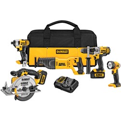 20V MAX* Lithium Ion 5-Tool Combo Kit