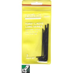 7 pc Torx® L-Key Set T6-T20 Long Arm