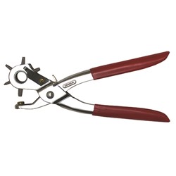Revolving Punch Pliers with 6 Punches