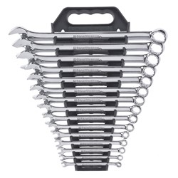 15 Pc. SAE Long Combination Wrench Set