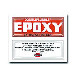 DOUBLE/BUBBLE®  Epoxy Red (100)