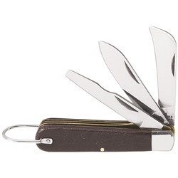 3-Blade Pocket Knife - Carbon Steel
