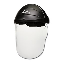 XO Skeleton Headgear/ Face Shield, Clear
