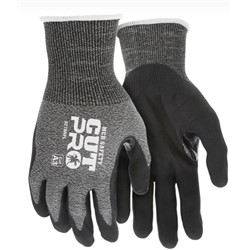 Coated Cut Resistant Work Gloves Medium