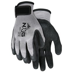 Flex Plus Cotton Glove-Latex Palm-Small