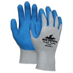 FlexTuff® Latex Dipped Knit Glove Small