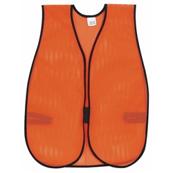 Fluorescent Orange Safety Vest 18" x 47"