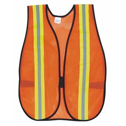 Fluorescent Orange Safety Vest 18" x 47"