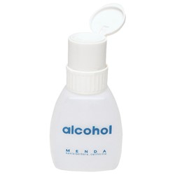8 OZ HDPE Pump Bottle (Alcohol Imprint)