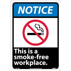 Notice This Is A Smoke-Free Workplace