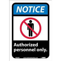 Authorized Personnel Only (W/Graphic)