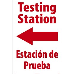 Testing Station Left Arrow