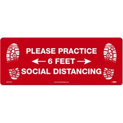 6 Feet Social Distancing PSV