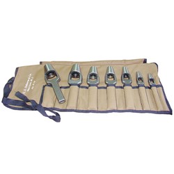 01181 7 Pc Arch Punch Set in Tool Roll