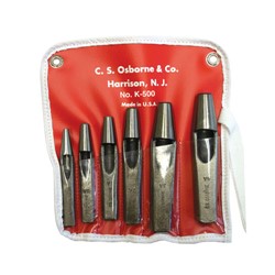 01522 6 Pc Grommet Hole Cutter Kit