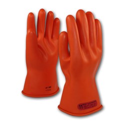 Class 0 Rubber Insulating Gloves 11"/12