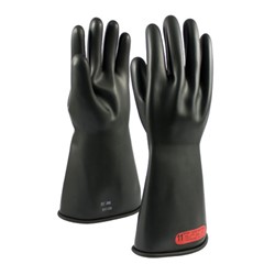 Class 0 Rubber Insulating Gloves 14"/7