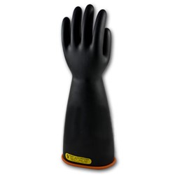 Class 2 Rubber Insulating Gloves 16"/12