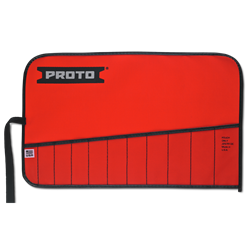 11 Pocket Red Canvas Tool Roll