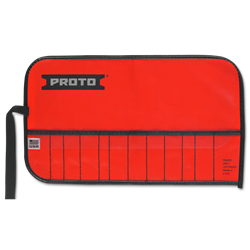 12 Pocket Red Canvas Tool Roll