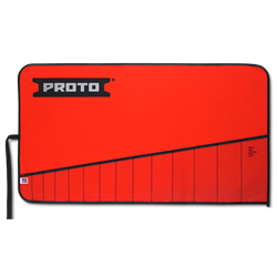 14 Pocket Red Canvas Tool Roll