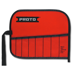 8 Pocket Red Canvas Tool Roll