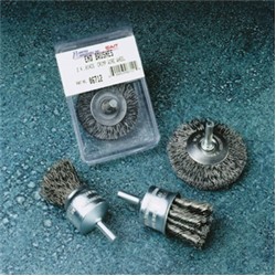 1" x 1" .020 Knot Wire  End Brush