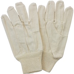 Knit Wrist Cotton Glove 8 Oz Women's