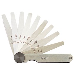 Thickness Gage .0015-.015"-9 Leaves